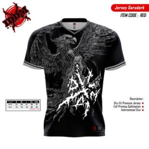 IDDM Jersey Garudark - Black