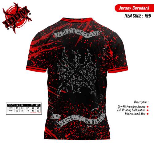 IDDM Jersey Garudark – Red