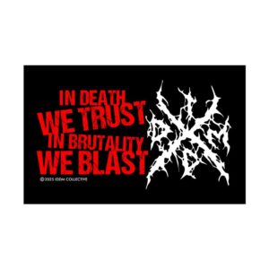 IDDM Woven Patch - Slogan
