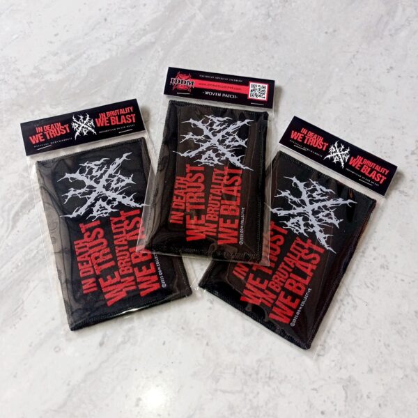 IDDM Woven Patch - Slogan - Image 2